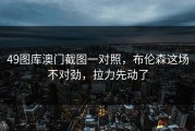 49图库澳门截图一对照，布伦森这场不对劲，拉力先动了